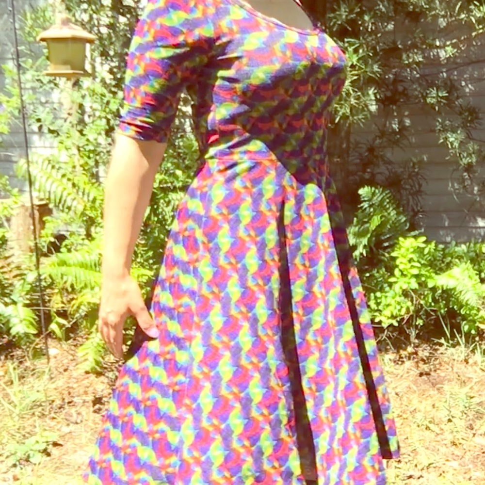 Lularoe Nicole dress for petite